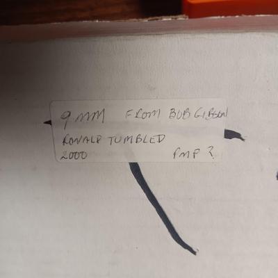 LYMAN PISTOL MOULD AND 9MM BRASS