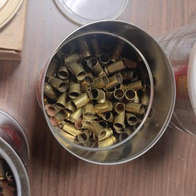 A LARGE AMOUNT OF BRASS FOR RELOADING