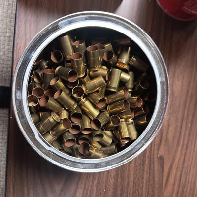 A LARGE AMOUNT OF BRASS FOR RELOADING