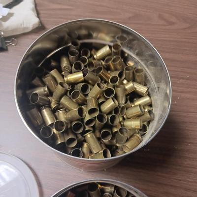 A LARGE AMOUNT OF BRASS FOR RELOADING