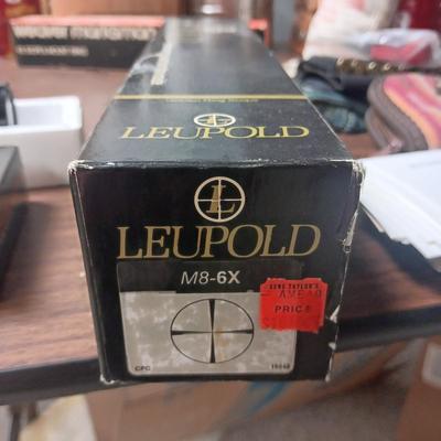LEUPOLD M8-6X REDFIELD 4X SCOPE