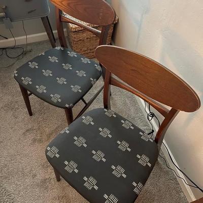 MCM Chairs - 2 Total