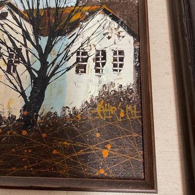 Vintage Painting 16”x18”