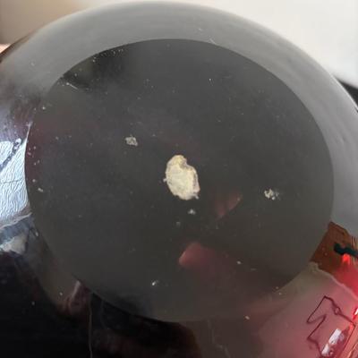 Hand blown art glass vase