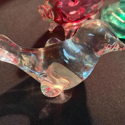 Signed pig, bird and boar