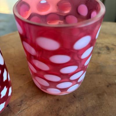 2 Fenton glasses
