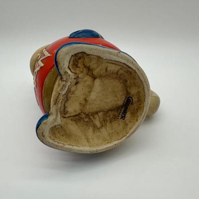 Vintage Budweiser “Bud Man” Ceramic Beer Stein w/ Lid