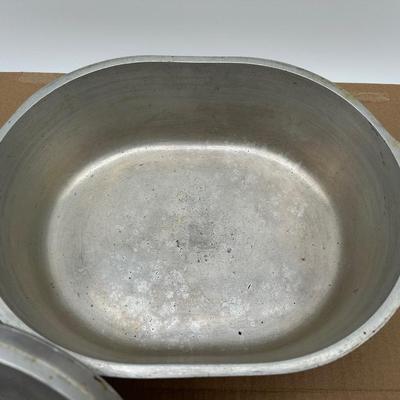Vintage Wear-Ever Aluminum Roaster w/ Lid – Oval – Made in USA