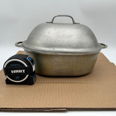 Vintage Wear-Ever Aluminum Roaster w/ Lid – Oval – Made in USA