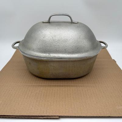 Vintage Wear-Ever Aluminum Roaster w/ Lid – Oval – Made in USA
