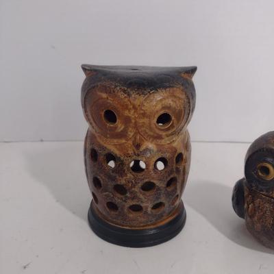 Collection of Owl Themed Home Decor