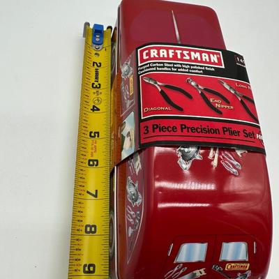 Craftsman Tool Truck Tin w/ 3-Piece Precision Plier Set – Sears Roebuck