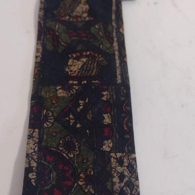 Vintage Neck Ties- Pierre Cardin, KeyWest Fabrics, Rooster (Sun Fabrics)