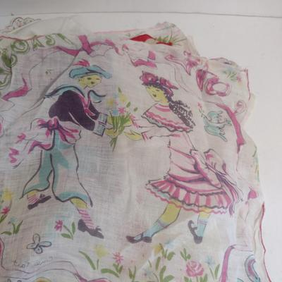 Collection of Vintage Handkerchiefs- Some Embroidered