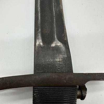 WWII U.S. M1 Garand Bayonet – UFH 1943 w/ Original Scabbard