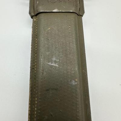 WWII U.S. M1 Garand Bayonet – UFH 1943 w/ Original Scabbard