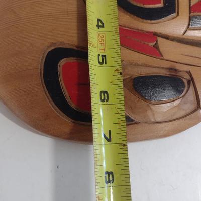 Carved Wood Wall Decor 'Raven' by Floyd Edwards