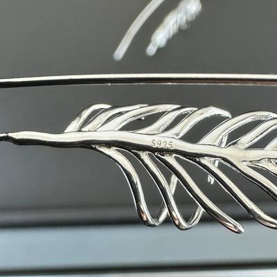 Earrings Brand New 925 Sterling Silver Stamped Gold Electroplated