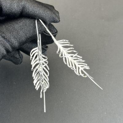 Earrings Brand New 925 Sterling Silver Stamped Gold Electroplated