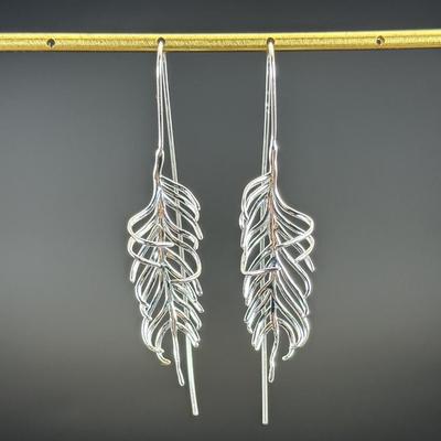 Earrings Brand New 925 Sterling Silver Stamped Gold Electroplated
