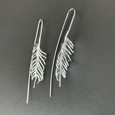 Earrings Brand New 925 Sterling Silver Stamped Gold Electroplated