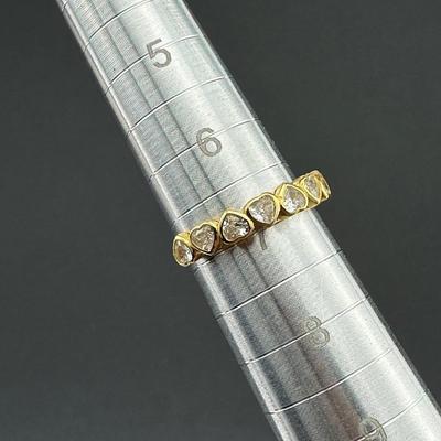 Brand New Rings 925 Sterling Silver Stamped Zirconia