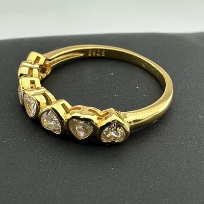 Brand New Rings 925 Sterling Silver Stamped Zirconia