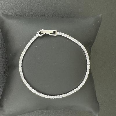 Brand New 925 Sterling Silver Stamped Zirconia