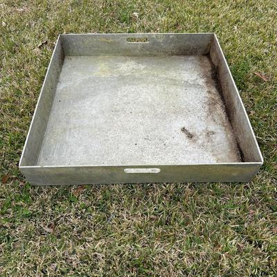 Large Aluminum Utility Pan/ Tray – Workshop, Garden, DIY Projects