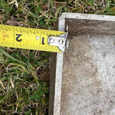 Large Aluminum Utility Pan/ Tray – Workshop, Garden, DIY Projects