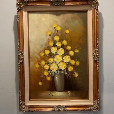 Floral Painting 32”x44”