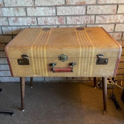 Vintage Suitcase Side Table