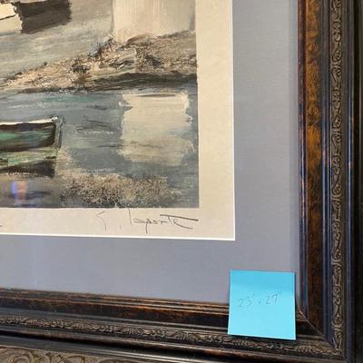 Laporte Signed Print