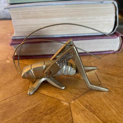 Brass grasshopper