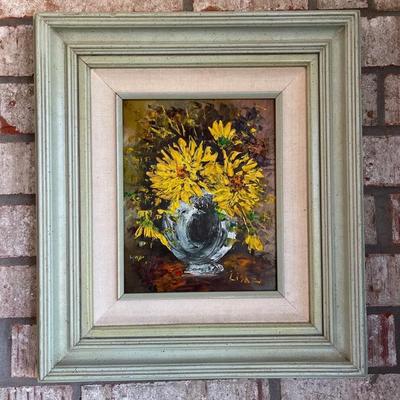 Flowers Art 18x16