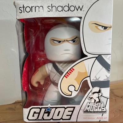 +5 This is a Hasbro G.I. Joe Mighty Muggs Storm Shadow vinyl figure
