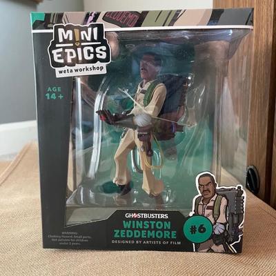 WETA Workshop Mini Epics Ghostbusters - Winston Zeddemore Action Figure **NEW**