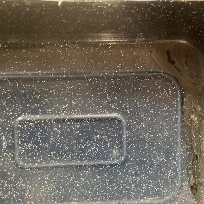 mixed lot of enamel coated cookware