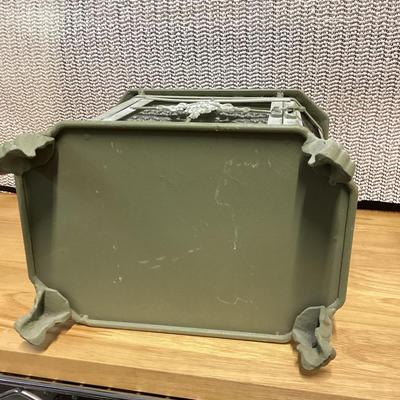 whitewash metal lantern with battery led light strips in it