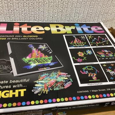 Lite Brite with pegs- modern version with LED