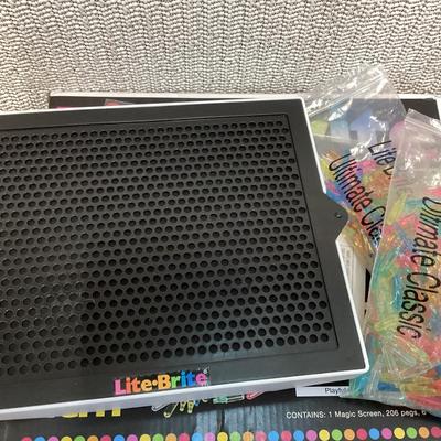 Lite Brite with pegs- modern version with LED