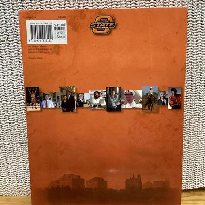 hardcover book titled Oklahoma State Portraits: Celebrating the Centennial of Oklahoma Statehood.