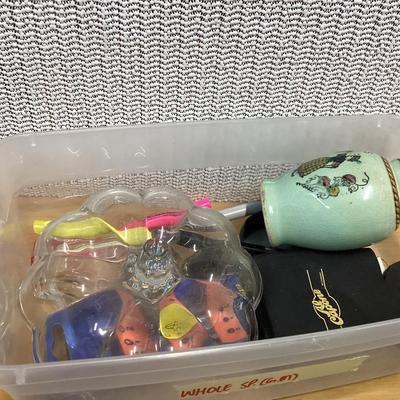 coffee cups and other misc. items