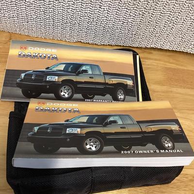 Dodge Dakota owner's manual