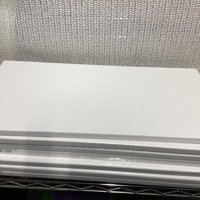 bundle of various sizes of stretched canvases new in packages