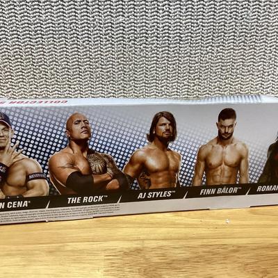 WWE mini action figures new in boxes