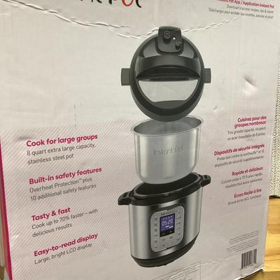 Instant Pot Duo Nova 8-Quart 7-in-1 Multi-Use Pressure Cooker. 