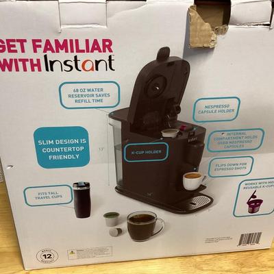 Instant Dual Pod Plus 3 in 1 Coffee maker
