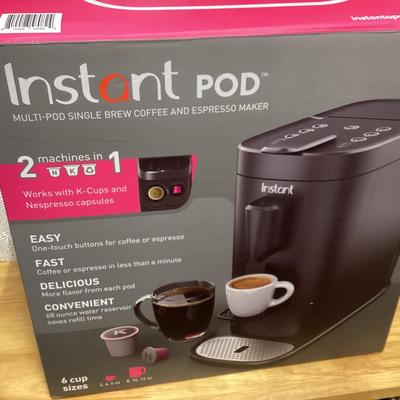 Instant Dual Pod Plus 3 in 1 Coffee maker