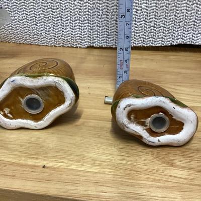 Snail salt and pepper shaker set- vintage